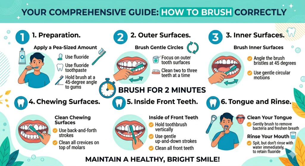 Brushing techniques
