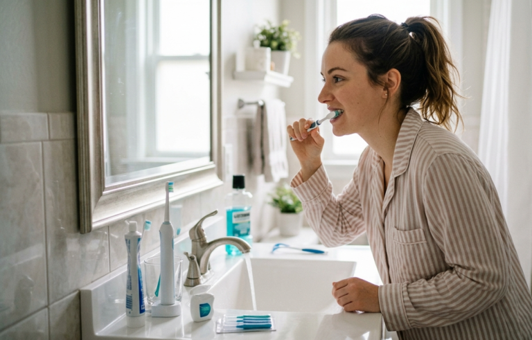 oral hygiene habits
