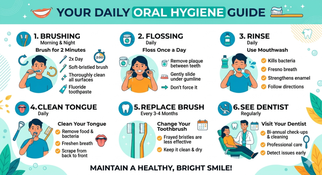 Oral hygiene habits
